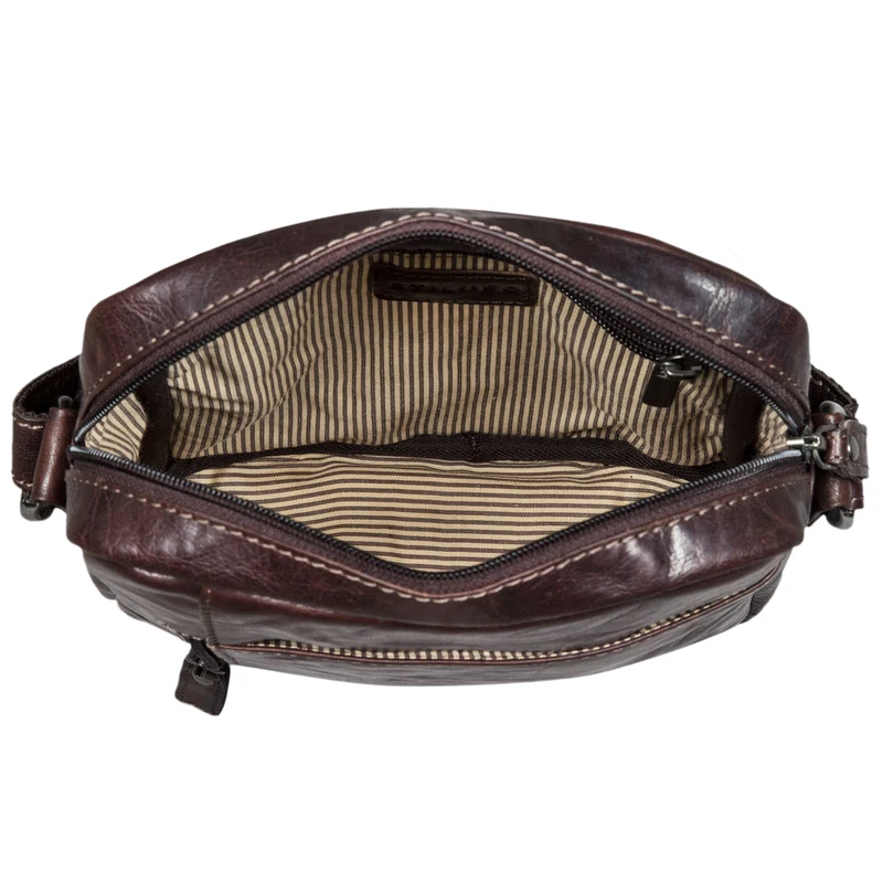 "Quentin" kleine Ledertasche Herren