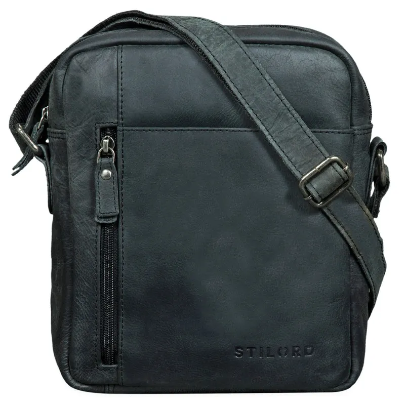 "Quentin" kleine Ledertasche Herren