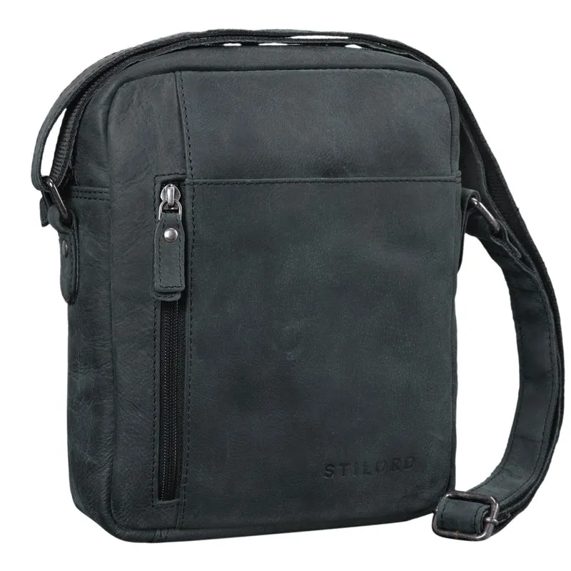 "Quentin" kleine Ledertasche Herren