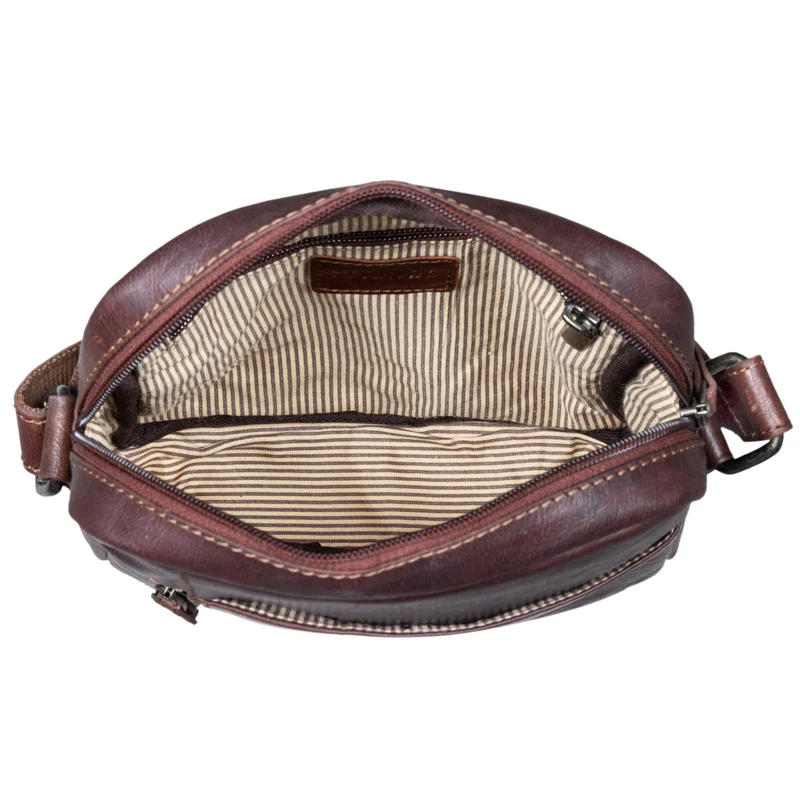 "Quentin" kleine Ledertasche Herren