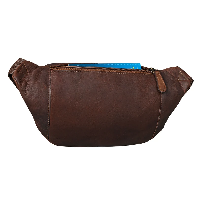 "Marian" Gürteltasche Leder Vintage