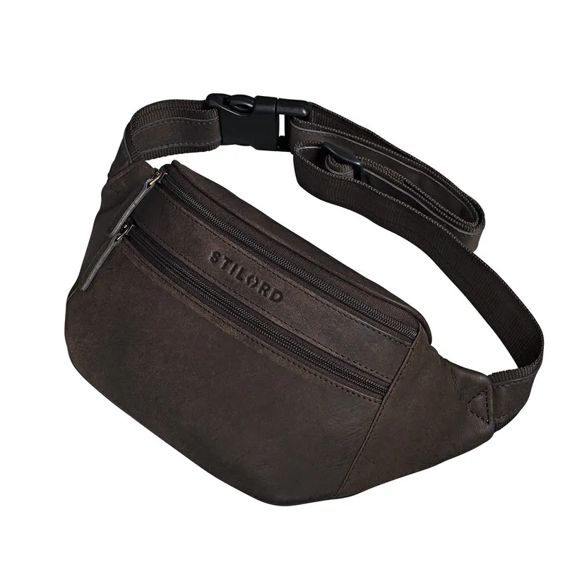 "Marian" Gürteltasche Leder Vintage