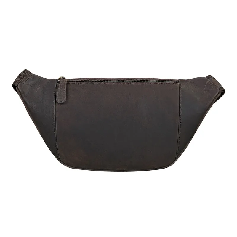 "Marian" Gürteltasche Leder Vintage