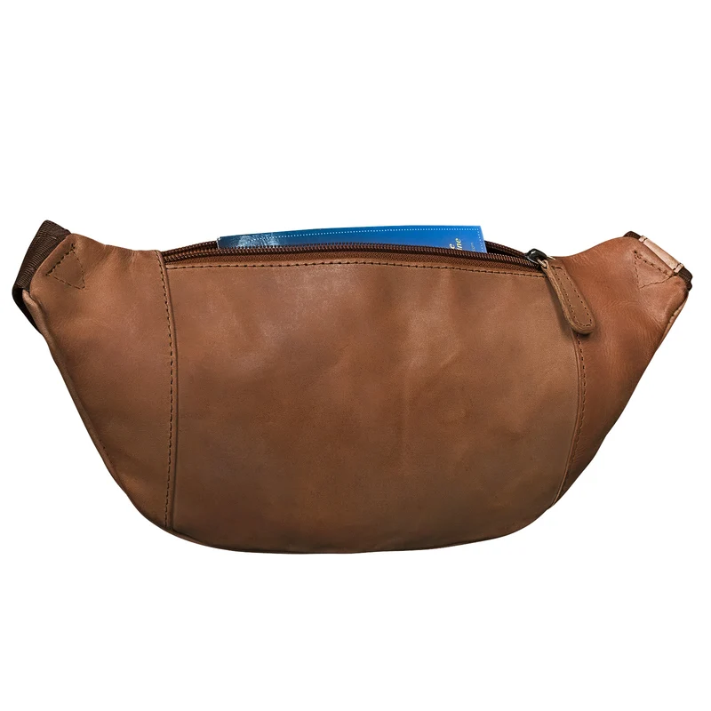 "Marian" Gürteltasche Leder Vintage