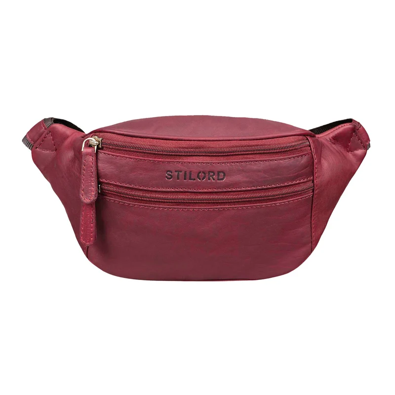 "Marian" Gürteltasche Leder Vintage