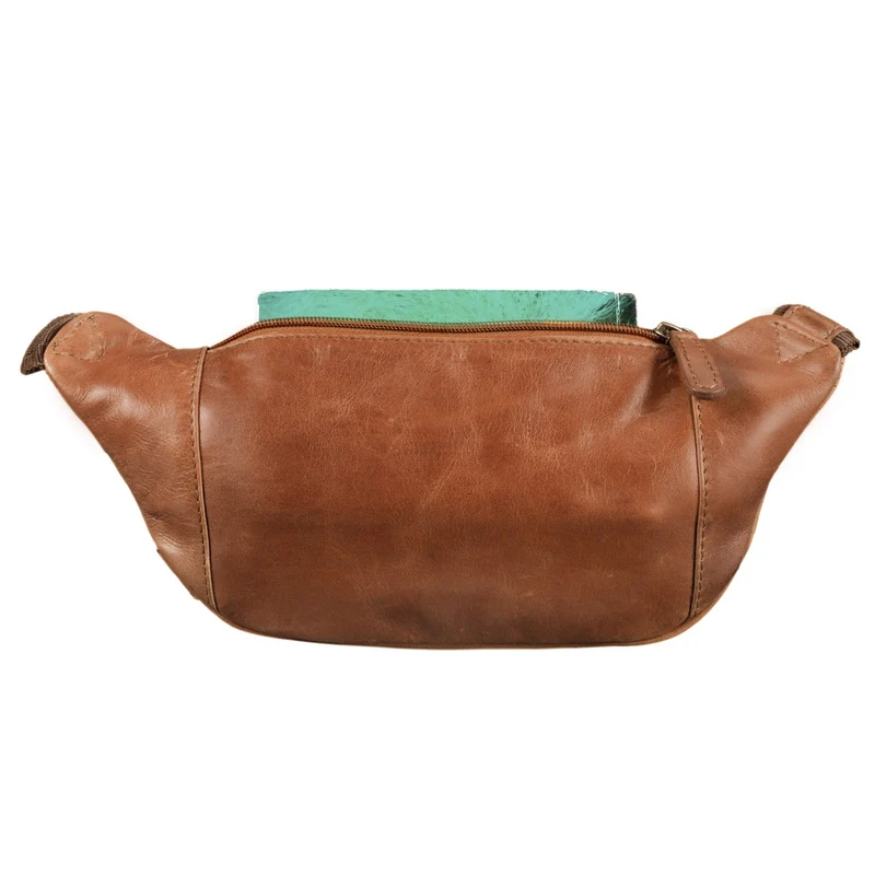"Marian" Gürteltasche Leder Vintage