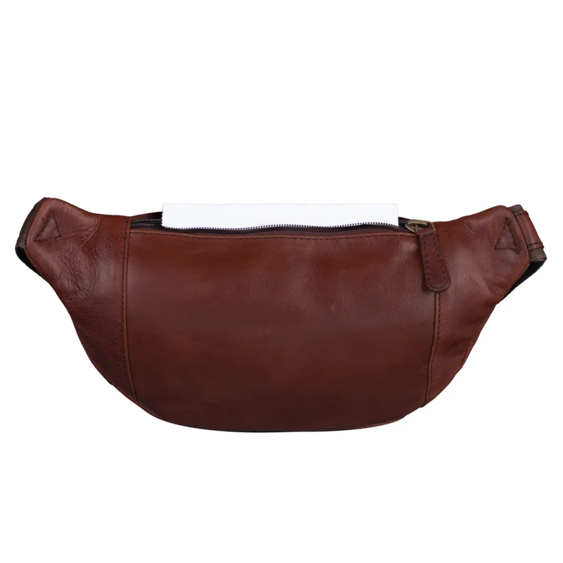 "Marian" Gürteltasche Leder Vintage