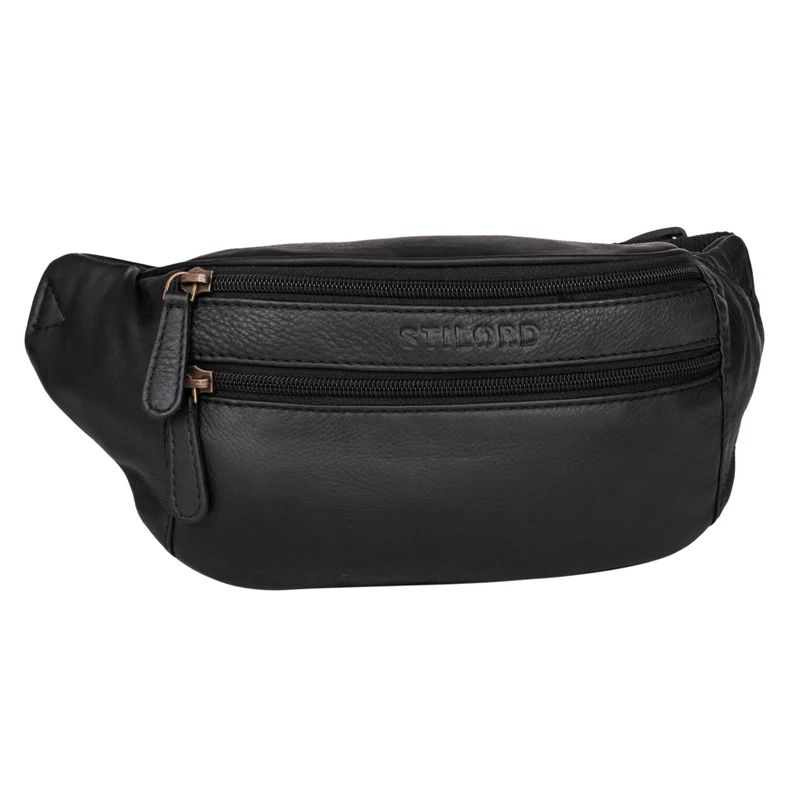 "Marian" Gürteltasche Leder Vintage