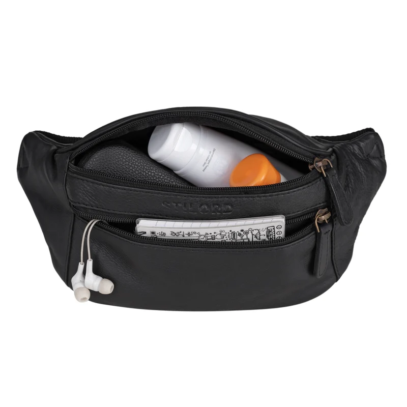 "Marian" Gürteltasche Leder Vintage