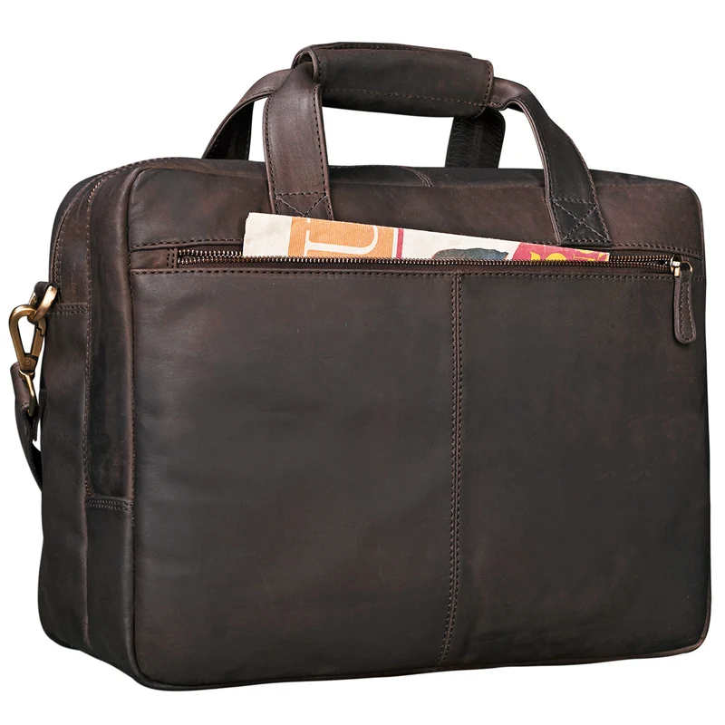 "Adventure" Lehrertasche Leder groß