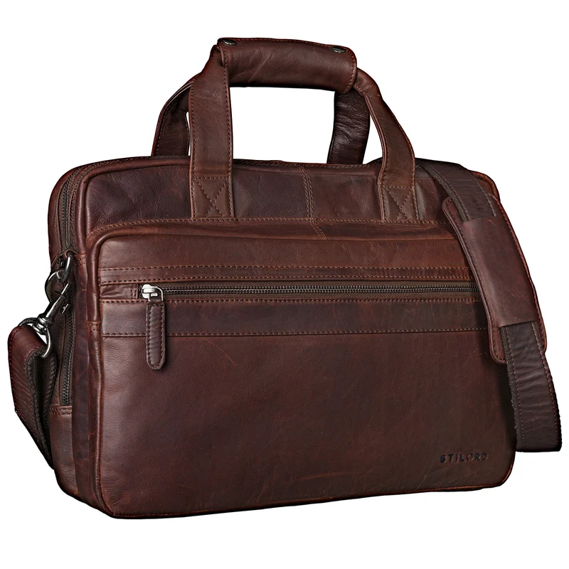 "Adventure" Lehrertasche Leder groß