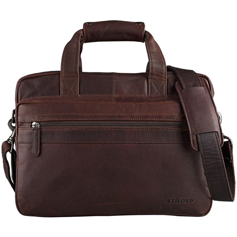 "Adventure" Lehrertasche Leder groß