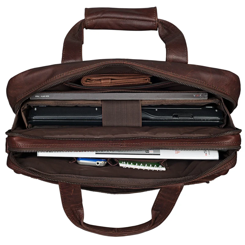 "Adventure" Lehrertasche Leder groß