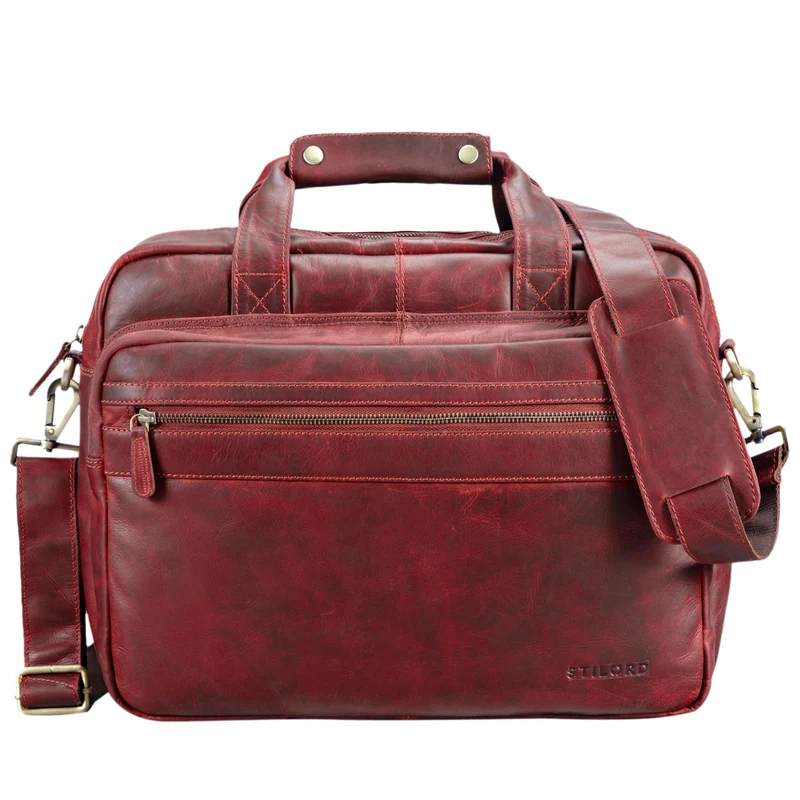 "Adventure" Lehrertasche Leder groß