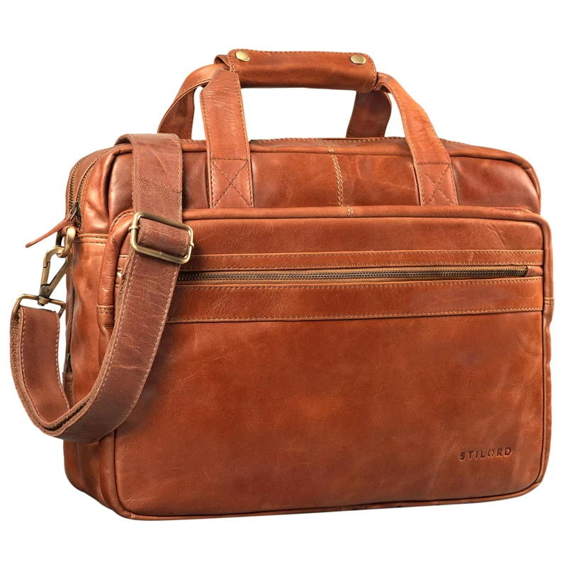 "Adventure" Lehrertasche Leder groß