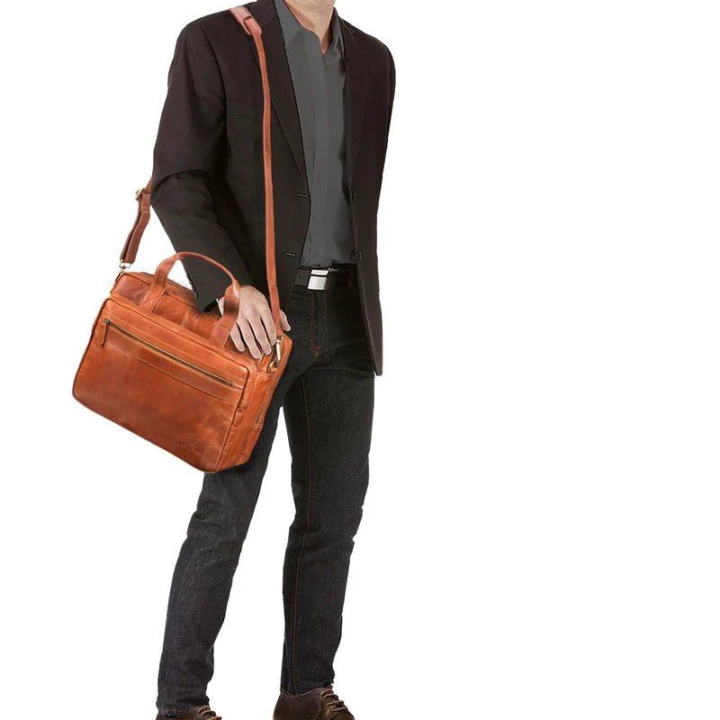 "Adventure" Lehrertasche Leder groß