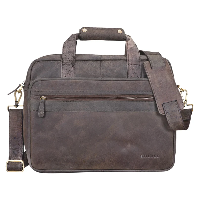 "Adventure" Lehrertasche Leder groß