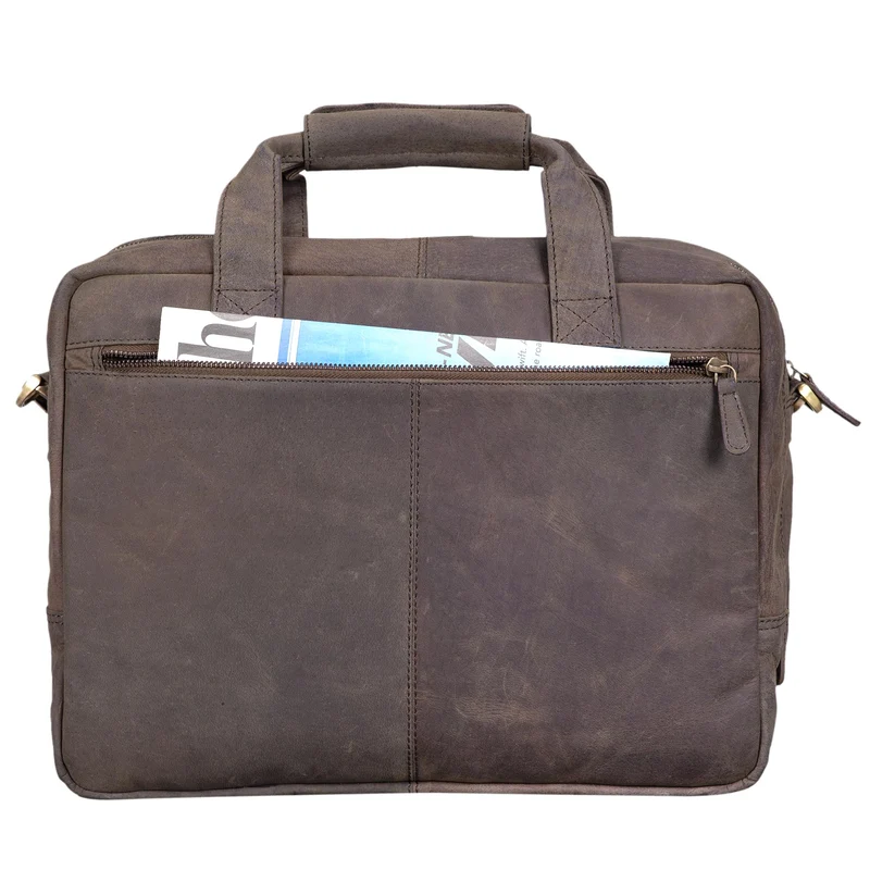 "Adventure" Lehrertasche Leder groß