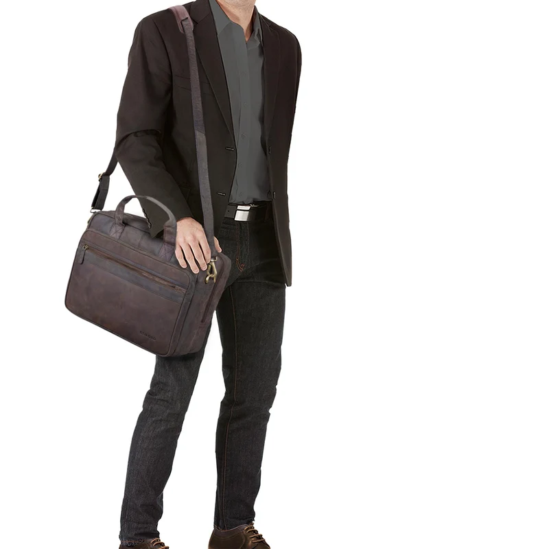 "Adventure" Lehrertasche Leder groß