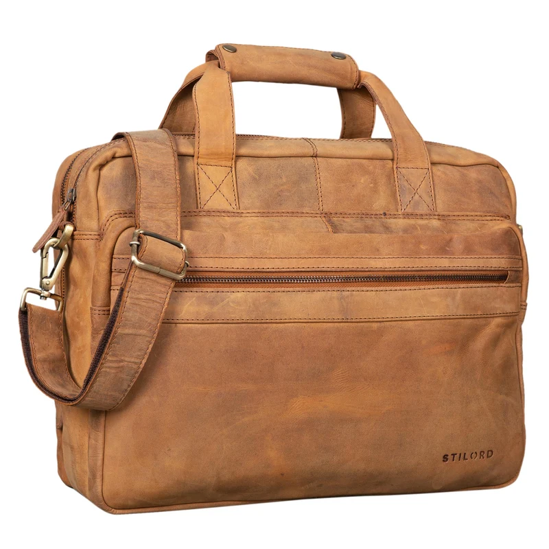 "Adventure" Lehrertasche Leder groß