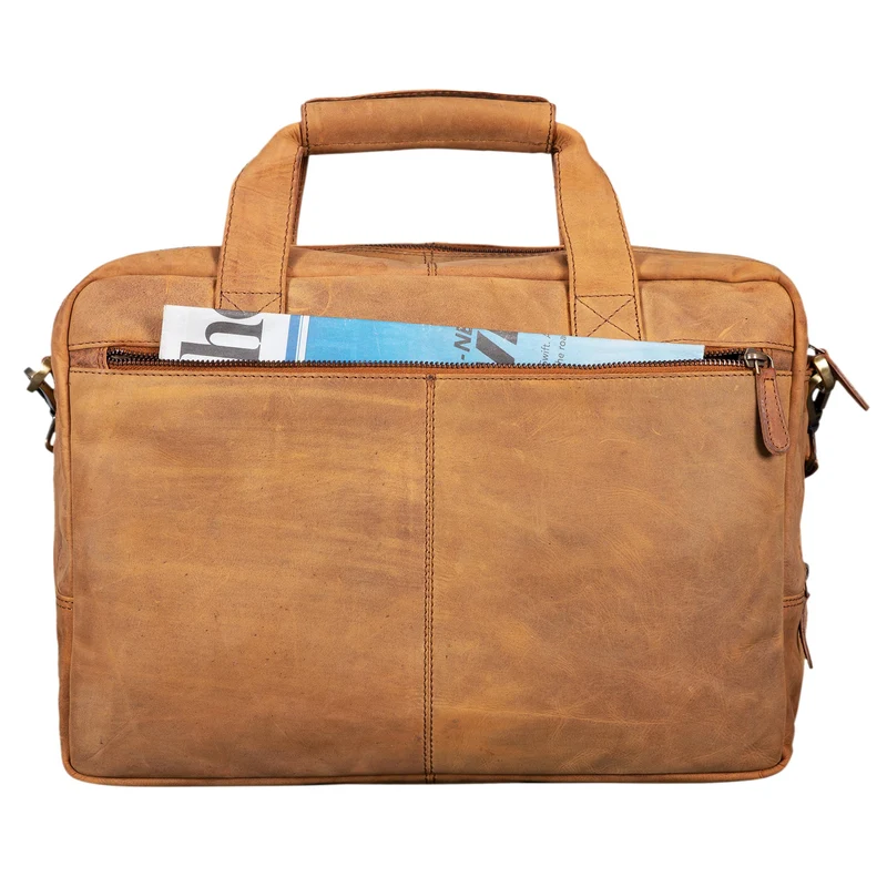 "Adventure" Lehrertasche Leder groß