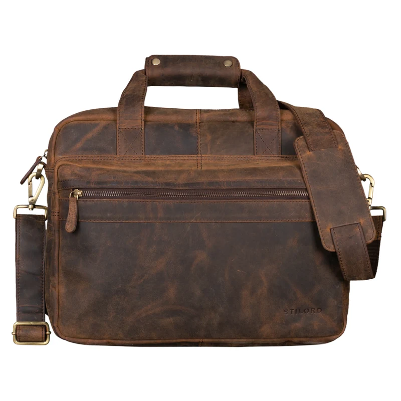 "Adventure" Lehrertasche Leder groß
