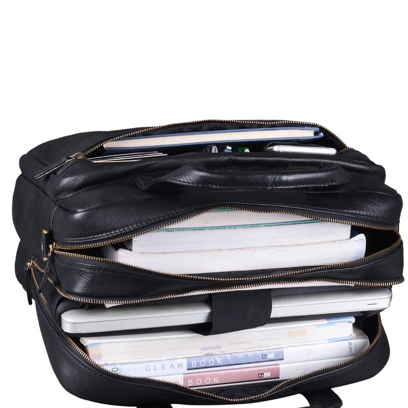 "Adventure" Lehrertasche Leder groß