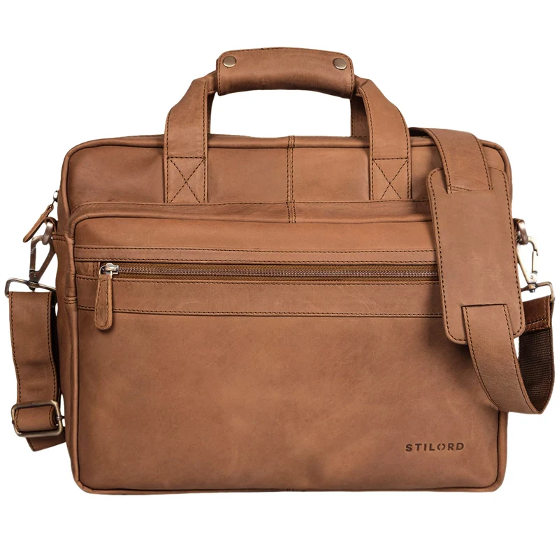 "Adventure" Lehrertasche Leder groß