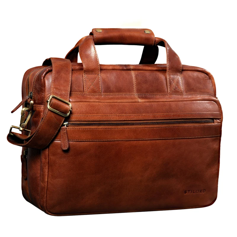 "Adventure" Lehrertasche Leder groß