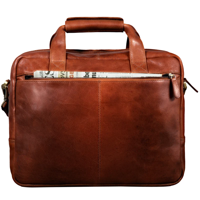 "Adventure" Lehrertasche Leder groß
