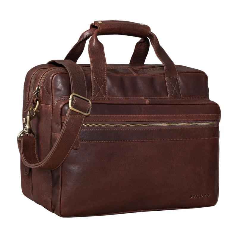"Adventure" Lehrertasche Leder groß