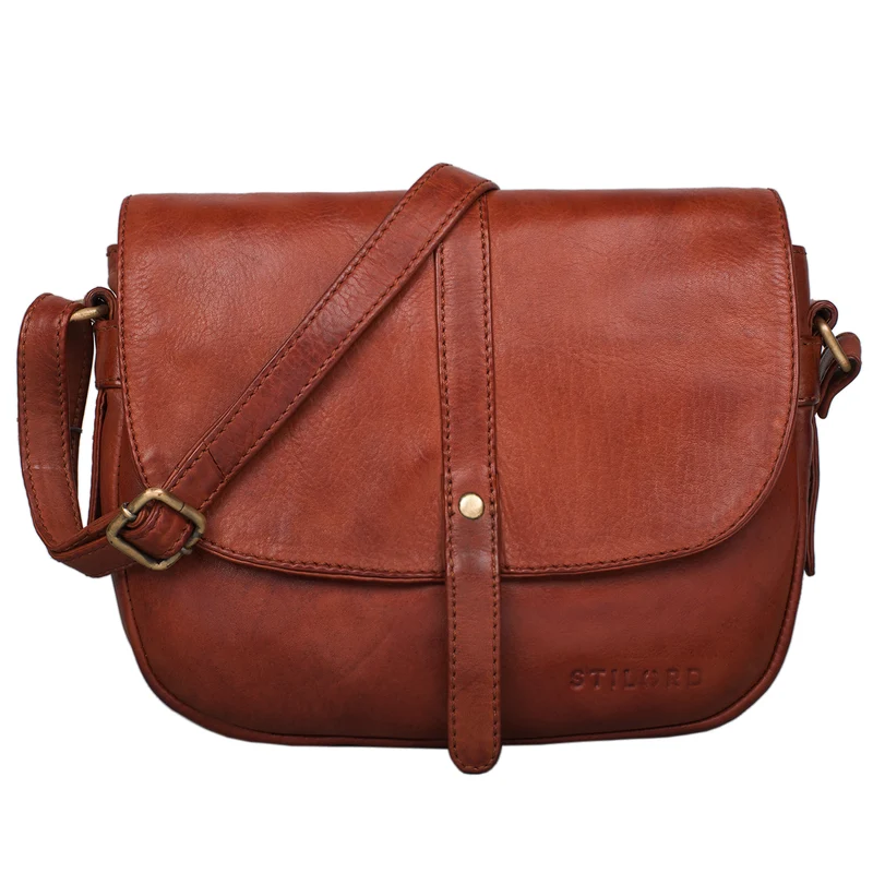 "Kira" Umhängetasche Frauen Leder Vintage Handtasche Abendtasche