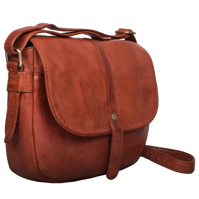 "Kira" Umhängetasche Frauen Leder Vintage Handtasche Abendtasche