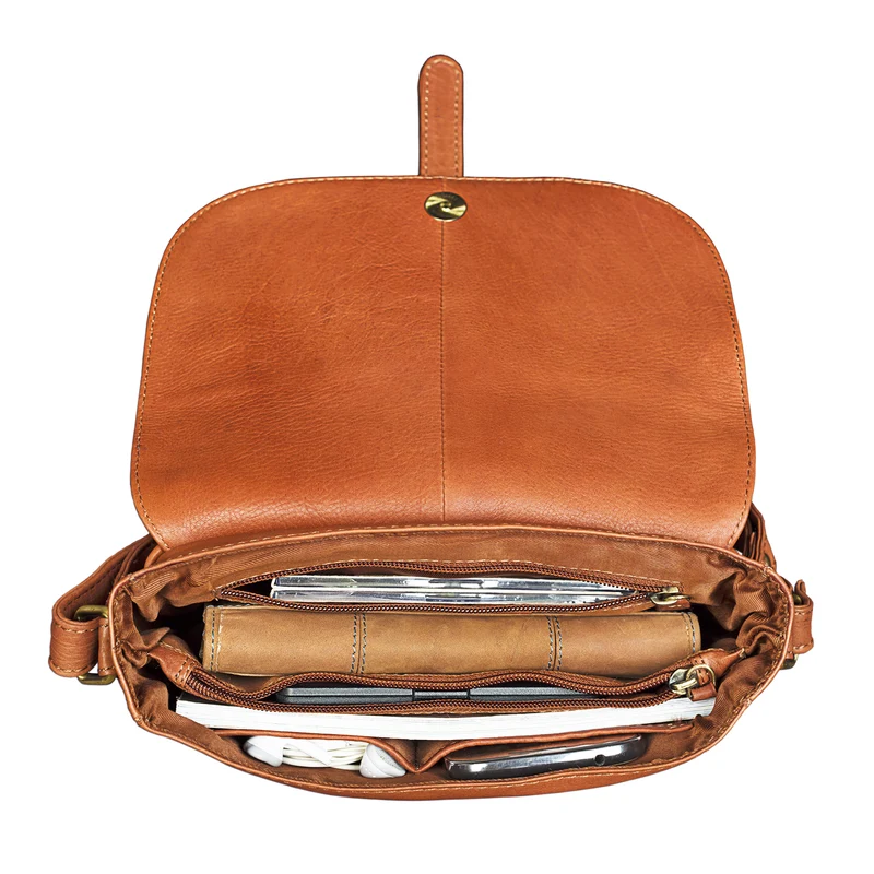 "Kira" Umhängetasche Frauen Leder Vintage Handtasche Abendtasche