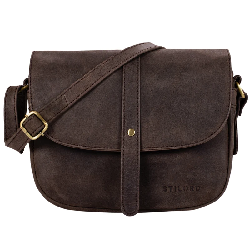"Kira" Umhängetasche Frauen Leder Vintage Handtasche Abendtasche