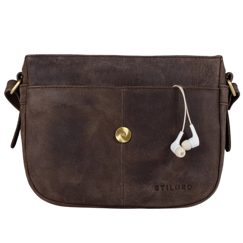 "Kira" Umhängetasche Frauen Leder Vintage Handtasche Abendtasche
