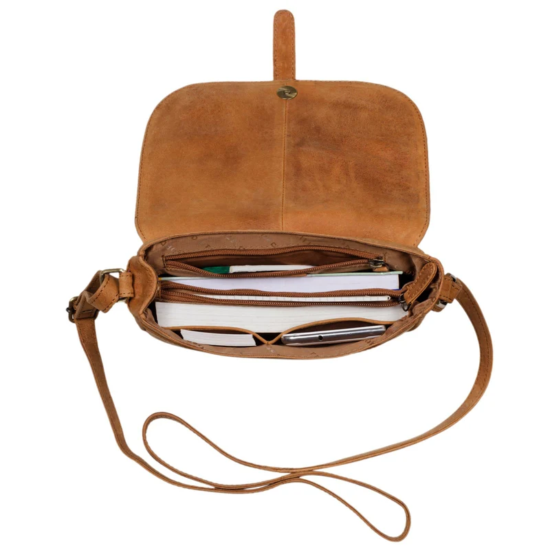 "Kira" Umhängetasche Frauen Leder Vintage Handtasche Abendtasche