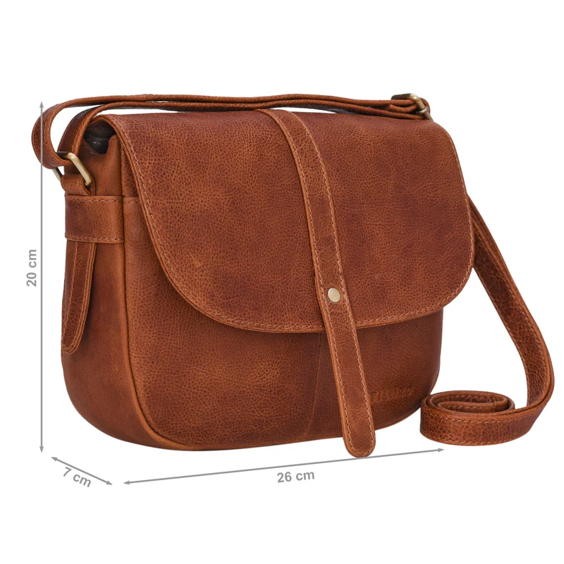 "Kira" Umhängetasche Frauen Leder Vintage Handtasche Abendtasche