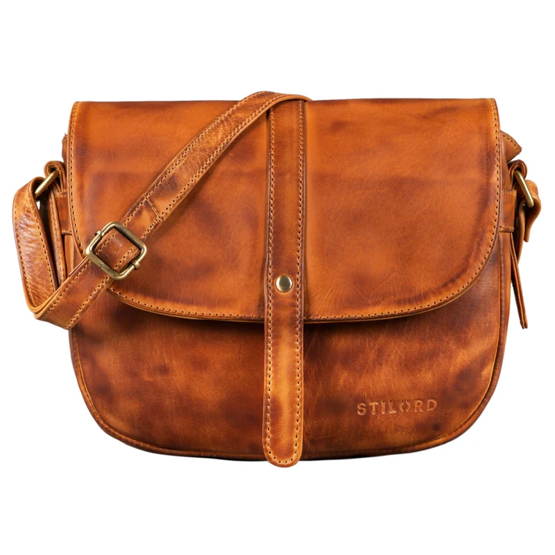 "Kira" Umhängetasche Frauen Leder Vintage Handtasche Abendtasche