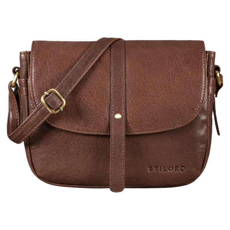 "Kira" Umhängetasche Frauen Leder Vintage Handtasche Abendtasche