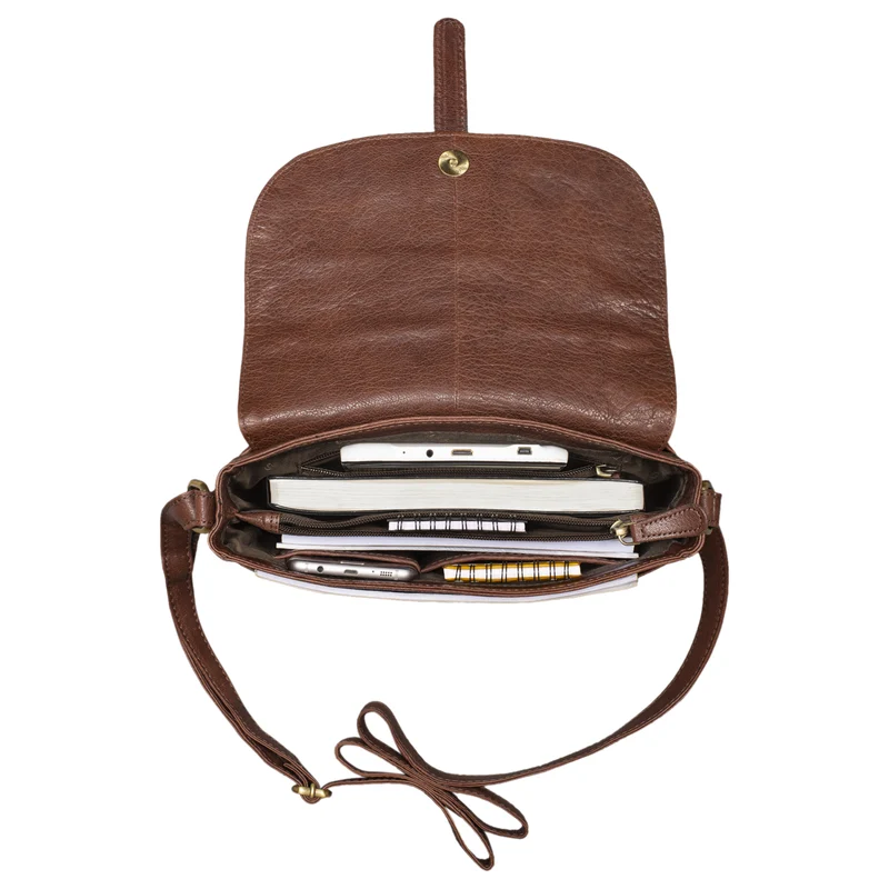 "Kira" Umhängetasche Frauen Leder Vintage Handtasche Abendtasche