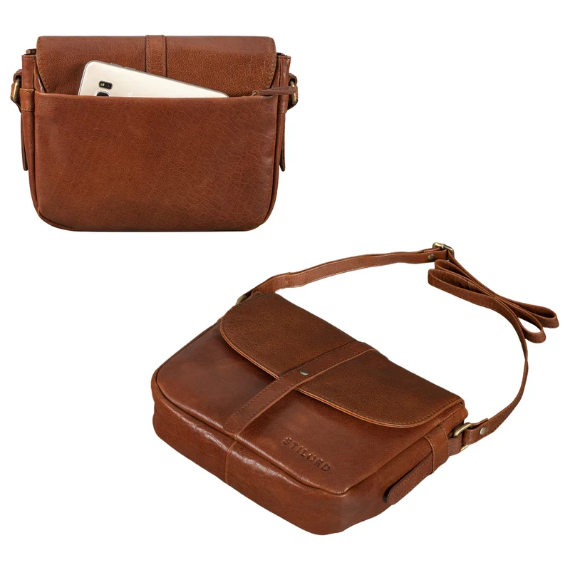 "Kira" Umhängetasche Frauen Leder Vintage Handtasche Abendtasche