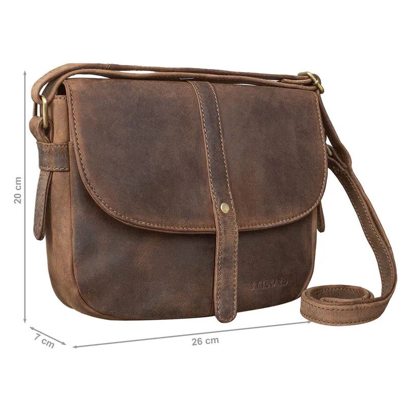 "Kira" Umhängetasche Frauen Leder Vintage Handtasche Abendtasche