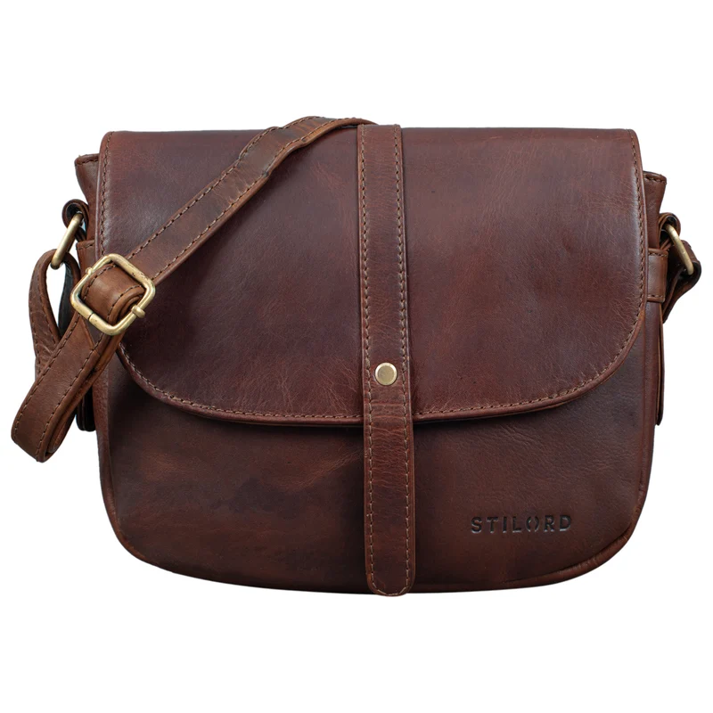 "Kira" Umhängetasche Frauen Leder Vintage Handtasche Abendtasche