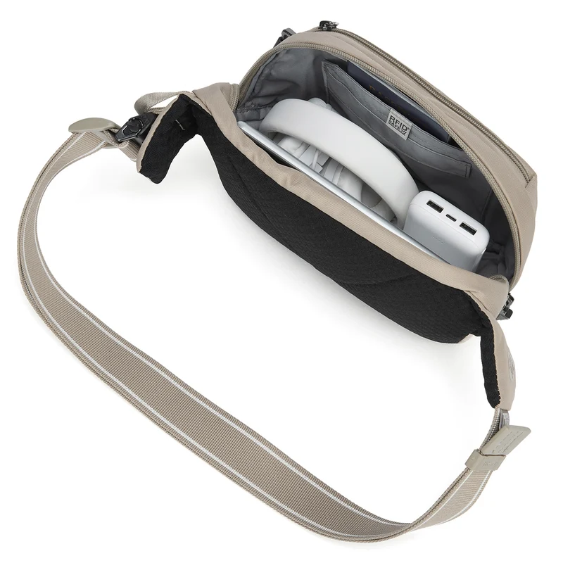 pacsafe V Hip Pack - Gürteltasche 27 cm (beige)