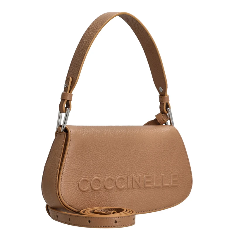 Coccinelle Myrtha Maxi Log - Schultertasche 24 cm (skin)
