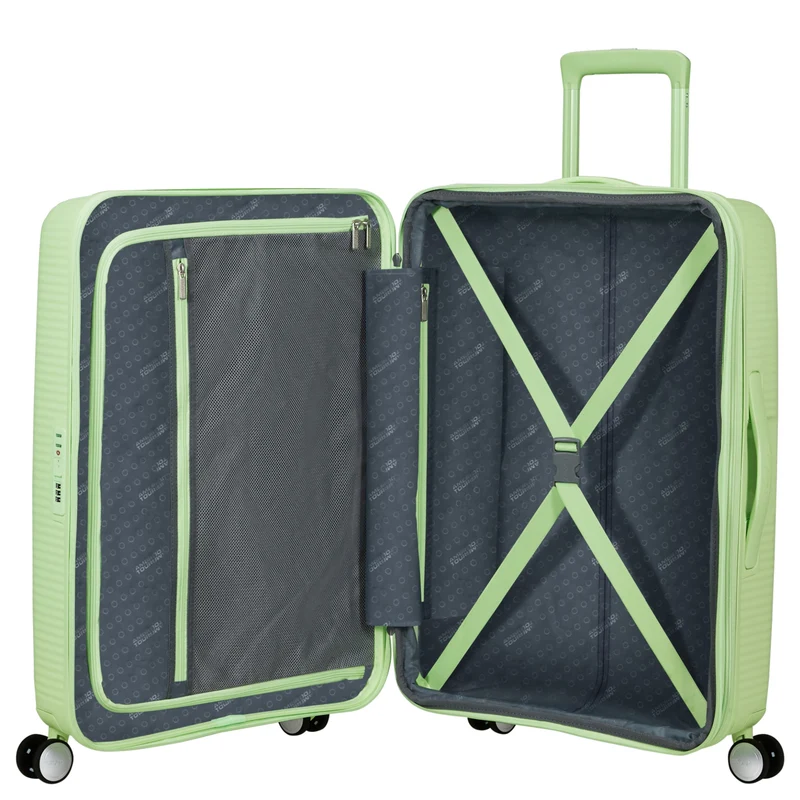 American Tourister Soundbox - 4-Rollen-Trolley 67 cm (kiwi green)