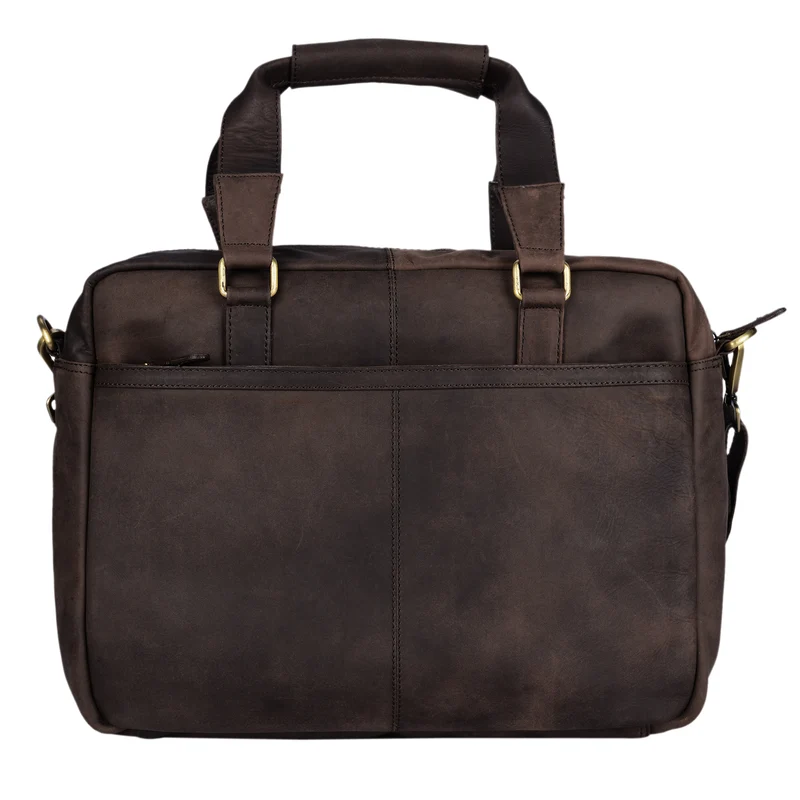 "Vitus" Ledertasche Männer Frauen braun