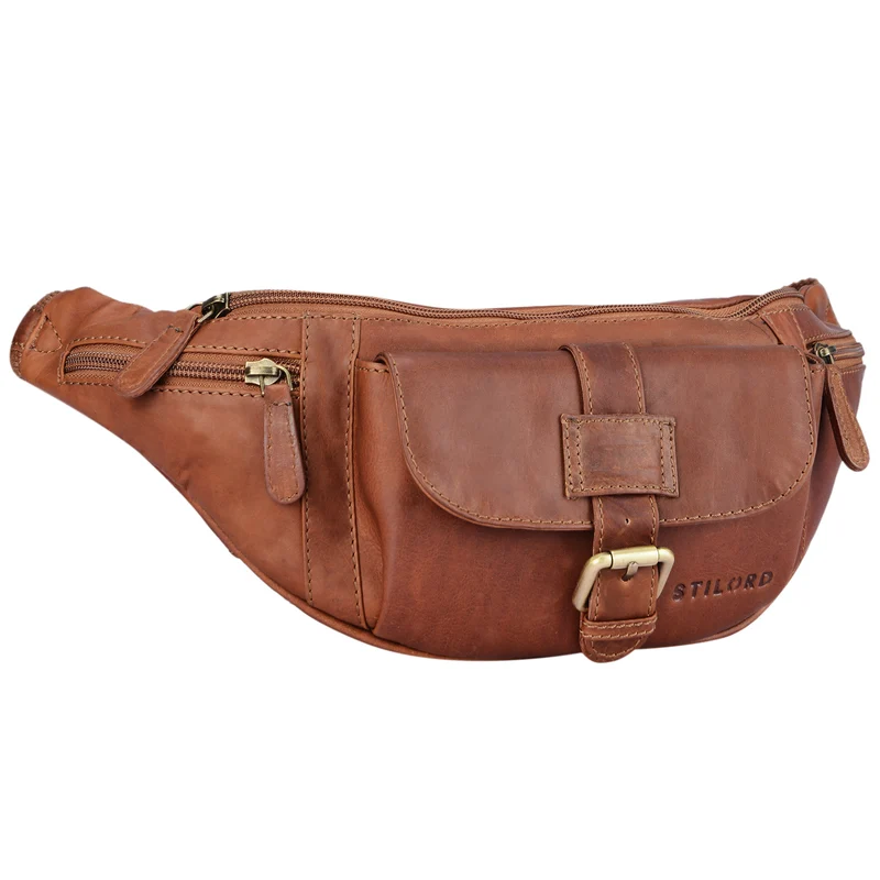 "Sam" Bauchtasche Leder Herren Damen