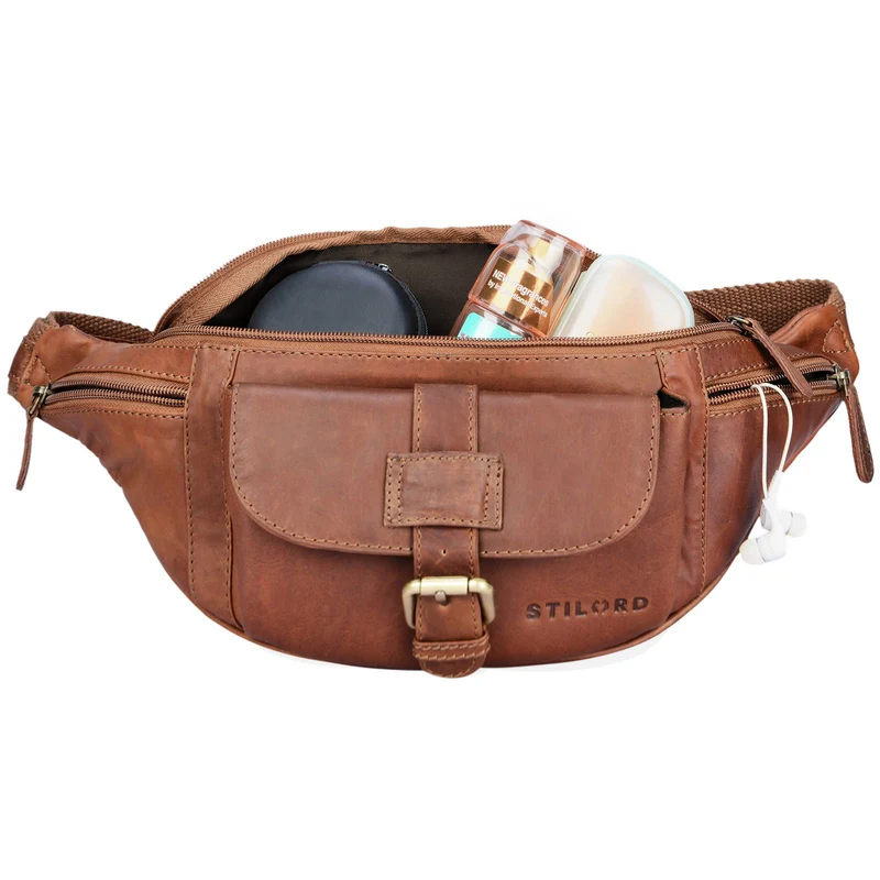 "Sam" Bauchtasche Leder Herren Damen